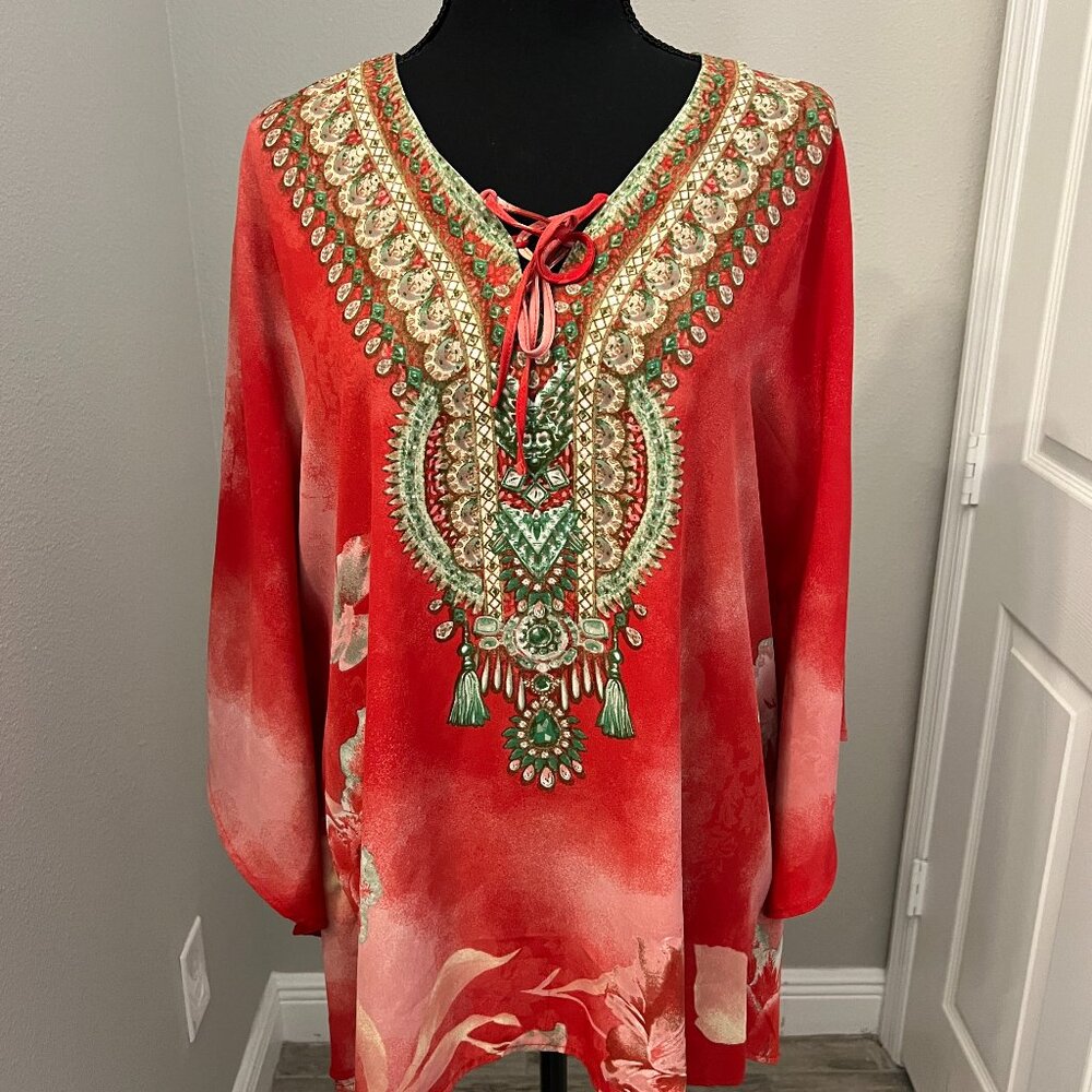 Caftan Kim Gravel-L Never Worn